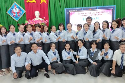 KỶ NIỆM NGÀY NHÀ GIÁO VIỆT NAM 20/11 TẠI TRƯỜNG THCS ĐỨC HÒA